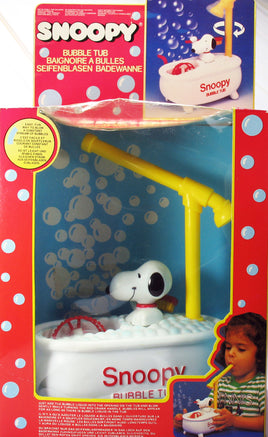 Snoopy Vintage Bubble Tub Toy
