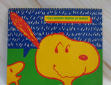 1985 Vintage Peanuts Gang 12-Month Spiral Wall Calendar
