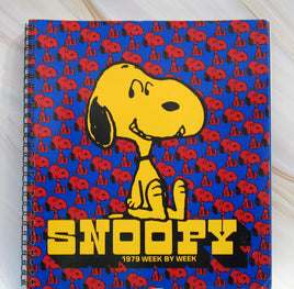 1979 Vintage Peanuts Gang WEEKLY Spiral Calendar (52 Images!) - snoopn4pnuts.com