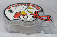 Snoopy Football Acrylic Candy Box (Great For Holding Nik - Naks!) - snoopn4pnuts.com