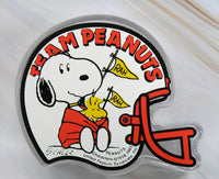 Snoopy Football Acrylic Candy Box (Great For Holding Nik - Naks!) - snoopn4pnuts.com