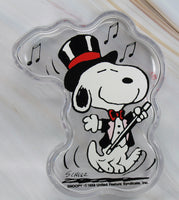 Snoopy Dancing Acrylic Candy Box (Great For Holding Nik - Naks!) - snoopn4pnuts.com