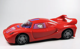 Snoopy Valentine's Day Toy Race Car (Empty/No Candy) - snoopn4pnuts.com