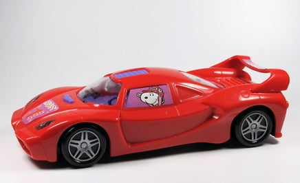 Snoopy Valentine's Day Toy Race Car (Empty/No Candy) - snoopn4pnuts.com