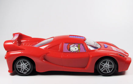 Snoopy Valentine's Day Toy Race Car (Empty/No Candy) - snoopn4pnuts.com