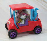 Snoopy Candy-Filled Golf Cart - Valentine's Day