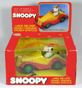 Snoopy Large Diecast Jalopy (Near Mint) - snoopn4pnuts.com