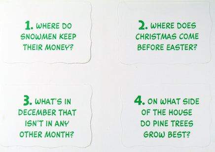 Christmas Lift-A-Flap Greeting Card (Large) - Snoopy Santa