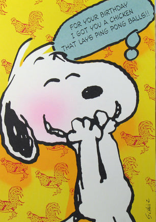 Snoopy Birthday Card - snoopn4pnuts.com