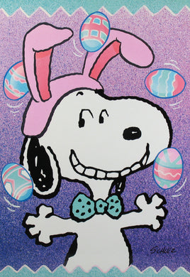 Snoopy Vintage Easter Card - snoopn4pnuts.com