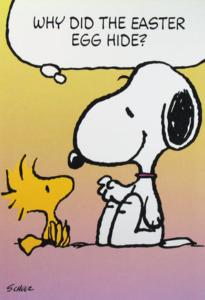 Snoopy Vintage Easter Card| snoopn4pnuts.com