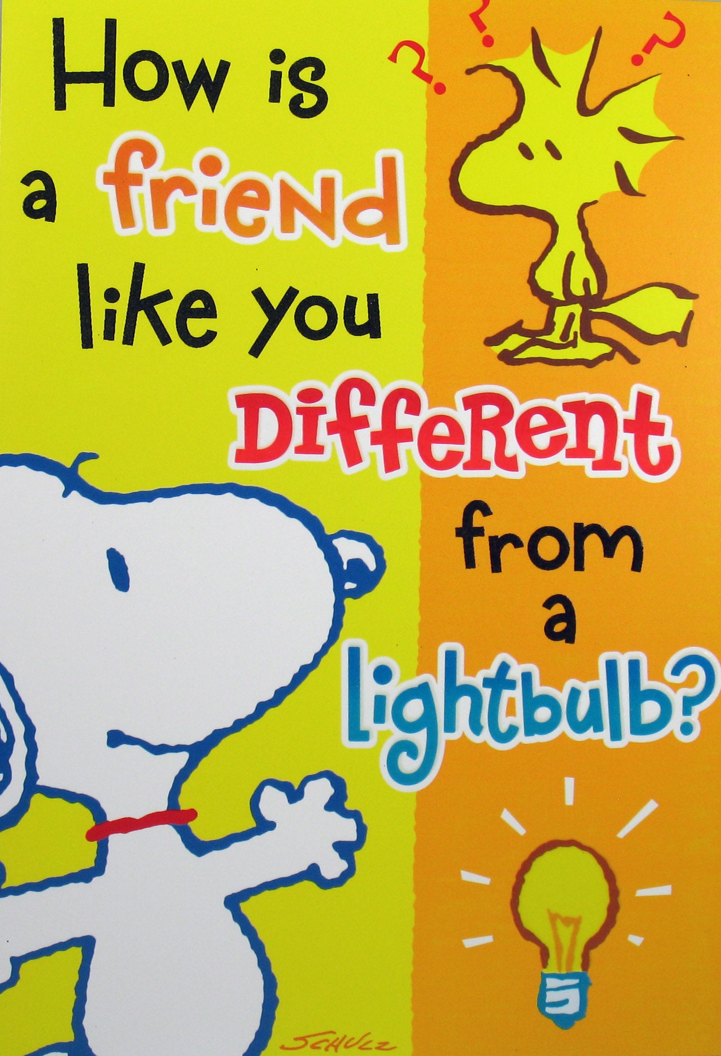 Snoopy Birthday Card