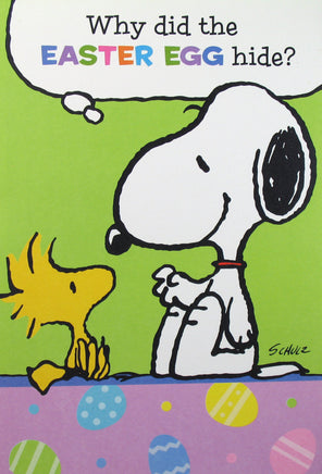 Snoopy Easter Card - snoopn4pnuts.com