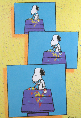 Snoopy Vintage Easter Card - snoopn4pnuts.com
