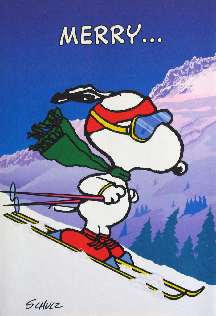 Snoopy Joe Cool Christmas Card