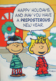 Christmas Card - Linus and Sally