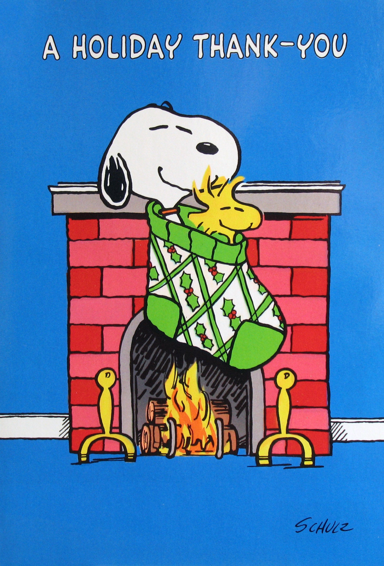 Peanuts® Snoopy & Woodstock Thank You Card