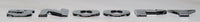 Snoopy Thick Chrome Metal Car Emblems (6 Individual Letters) - snoopn4pnuts.com