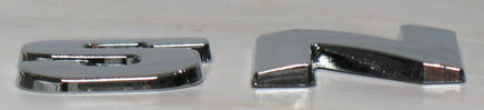 Snoopy Thick Chrome Metal Car Emblems (6 Individual Letters) - snoopn4pnuts.com