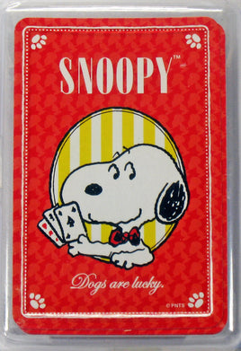 Snoopy Imported Playing Cards With Storage Case - snoopn4pnuts.com