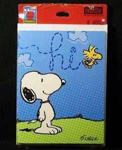 Snoopy And Woodstock General Everyday Note Cards