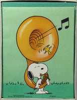 Snoopy Tuba Blank Note Cards