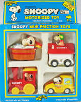 Snoopy Vintage 4-Piece Motorized Toy Set