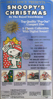 Snoopy's Christmas CD With Christmas Ornament CD Holder - snoopn4pnuts.com