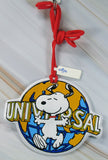 Snoopy Universal Vinyl ID Holder With Lanyard