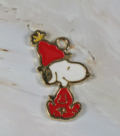 Snoopy Party Hat Enamel Charm - snoopn4pnuts.com