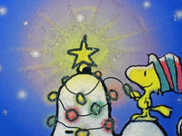 Snoopy Christmas Cards With Glitter Accents - snoopn4pnuts.com
