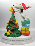 Hallmark Peanuts Christmas Figurine - Snoopy's Decorated Tree