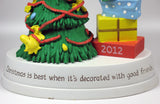 Hallmark Peanuts Christmas Figurine - Snoopy's Decorated Tree