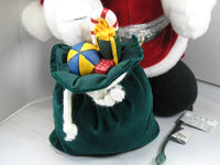 Snoopy Santa Animated Plush Christmas Tree Doll (Plugs Into String Lights) - snoopn4pnuts.com