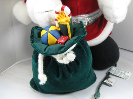 Snoopy Santa Animated Plush Christmas Tree Doll (Plugs Into String Lights) - snoopn4pnuts.com
