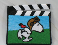 Snoopy Flying Ace Movie Clapperboard Patch