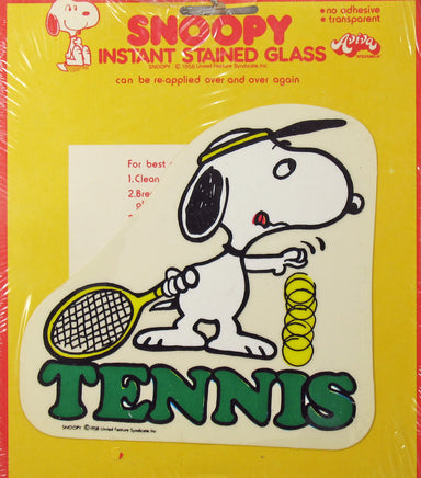 Snoopy Vintage Window Cling - snoopn4pnuts.com