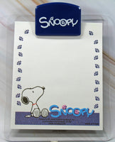 Snoopy Small Acrylic Clipboard With Decorative Note Pad - snoopn4pnuts.com