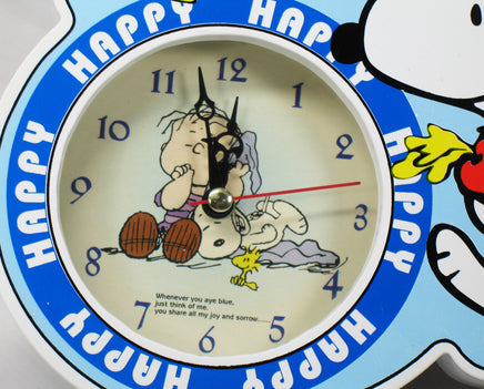 Snoopy Die - Cut Wall Clock - snoopn4pnuts.com