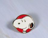 Snoopy Cloisonne Tie Tack / Pin