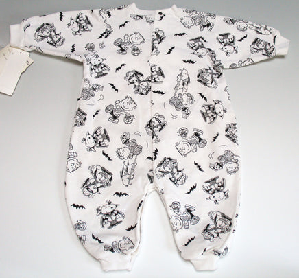 Snoopy Halloween Long - Sleeve Romper - Glows In The Dark! - snoopn4pnuts.com