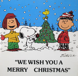 1987 Peanuts Christmas First - Edition Sterling Silver Coin - "Happy Holiday" - snoopn4pnuts.com