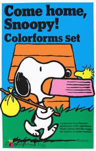 Come Home Snoopy! Colorforms Set