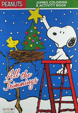 Snoopy Christmas Jumbo Coloring and Activity Book - snoopn4pnuts.com