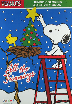 Snoopy Christmas Jumbo Coloring and Activity Book - snoopn4pnuts.com