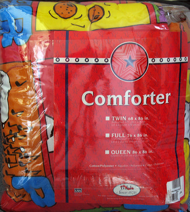 Snoopy Alphabet Twin - Size Comforter (NEW BUT NEAR MINT) - snoopn4pnuts.com