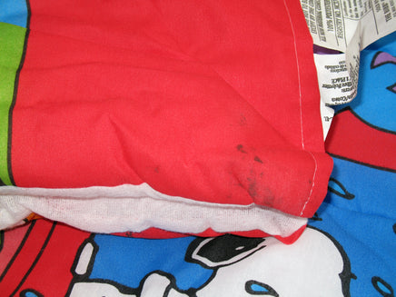 Snoopy Alphabet Twin - Size Comforter (NEW BUT NEAR MINT) - snoopn4pnuts.com