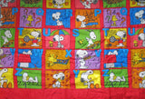 Snoopy Alphabet Twin-Size Comforter (NEW BUT NEAR MINT)