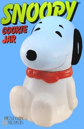 Snoopy Cookie Time Cookie Jar