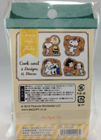 Peanuts 12 - Piece Cork Sticker Set - Great for Scrapbooking! So Unique! - snoopn4pnuts.com